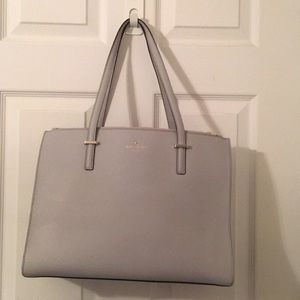 Kate spade cedar street tote bag in stone ice